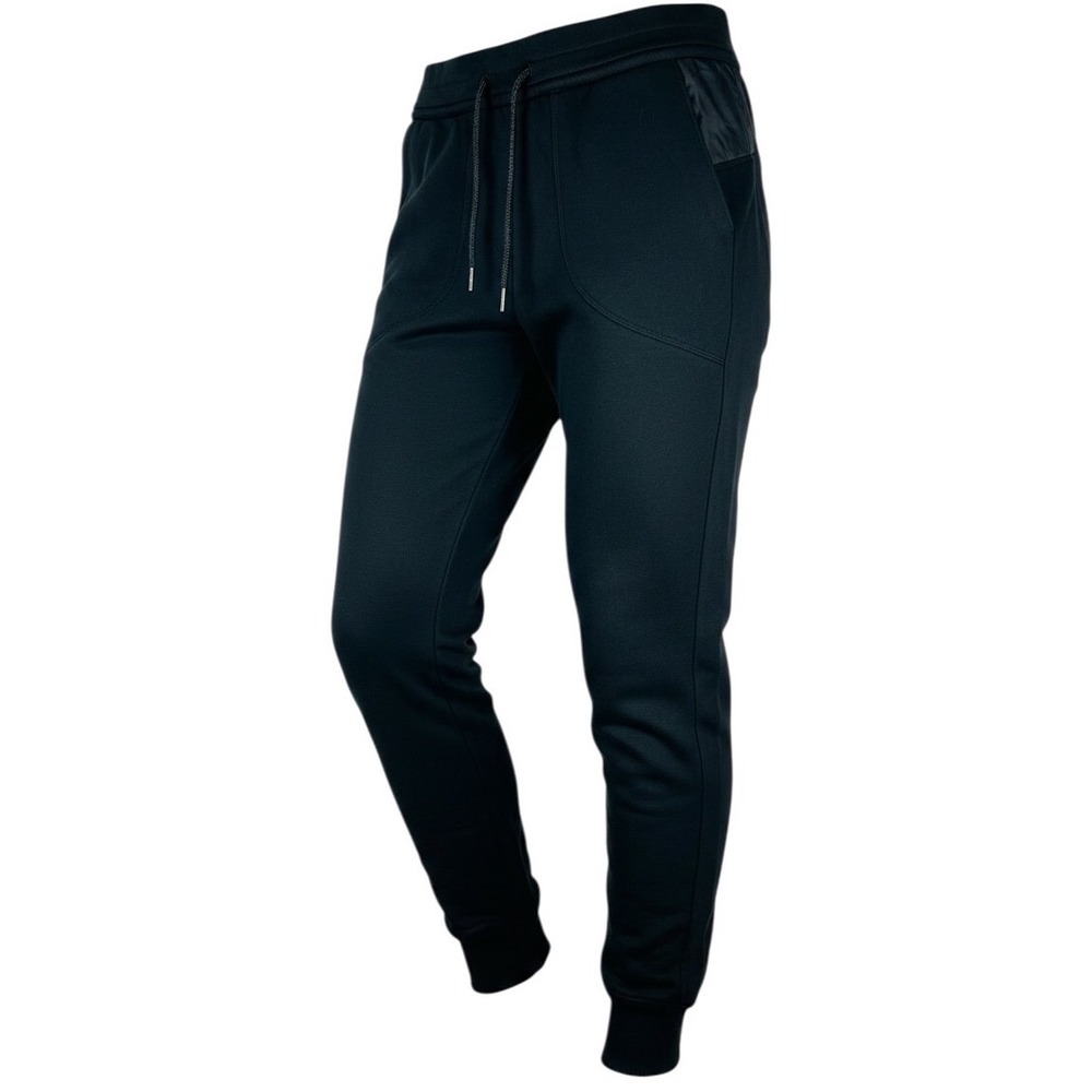 Columbia Tapered Joggers Mens M Black Hybrid Fleece Athleisure Streetwear Lounge